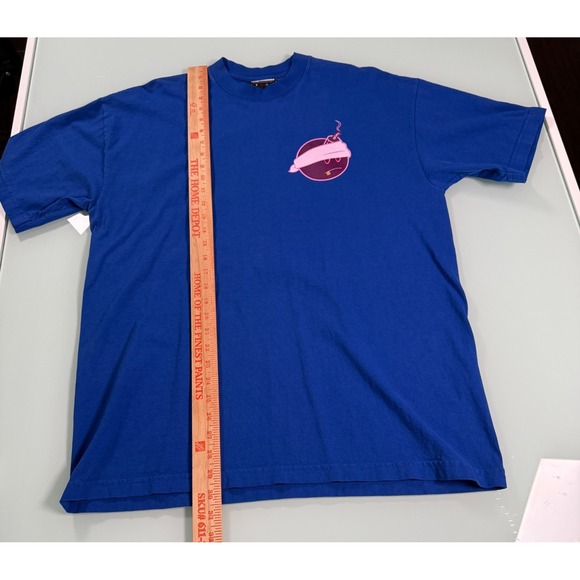 The Hundreds Adam Bomb T-Shirt Men's L Blue Graphic Short Sleeve Casual - Picture 7 of 8